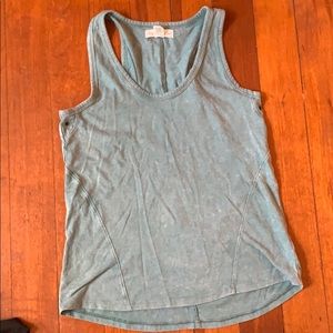 Teal tank top